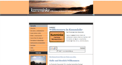 Desktop Screenshot of kamminke.eu